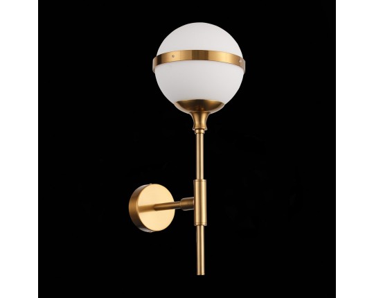 SL1157.301.01 Светильник настенный ST-Luce Бронза/Белый E14 1*40W