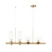 SL1119.203.04 Светильник подвесной ST-Luce Золотистый/Прозрачный E14 4*40W