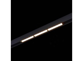 ST804.436.18 Магнитный трековый светильник Черный LED 1*18W 3000K 1 000Lm Ra>90 120° IP20 L330xW22xH