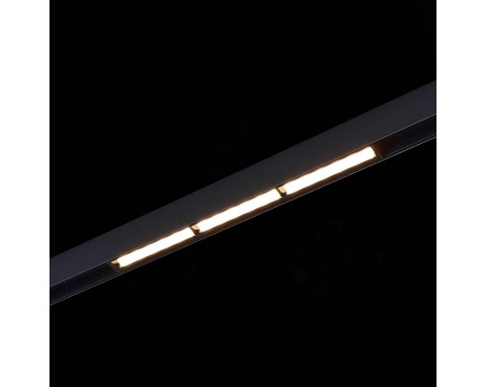 ST804.436.18 Магнитный трековый светильник Черный LED 1*18W 3000K 1 000Lm Ra>90 120° IP20 L330xW22xH