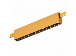 ST816.246.12 Магнитный трековый светильник FARM Золотистый LED 1*12W 4000K 706Lm Ra90 40 IP20 L232x