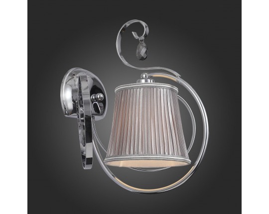 SL177.101.01 Светильник настенный Хром/Серебристый E14 1*40W