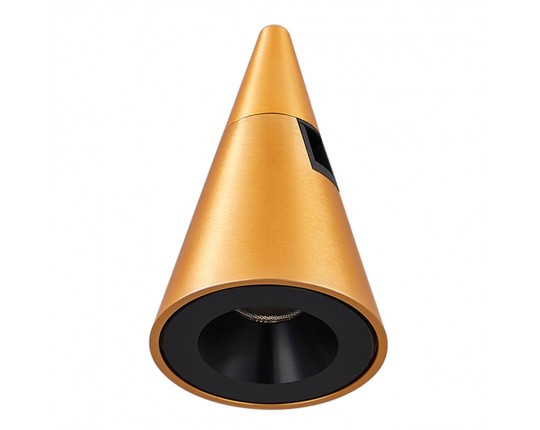 ST813.206.05 Магнитный трековый светильник FARM Золотистый LED 1*5W 3000K 272Lm Ra90 60 IP20 D70xH11