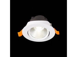 ST211.548.06.24 Св-к встр. Белый LED 1*6W 4000K 480Lm Ra80 24° IP20 D86xH50 220-240V