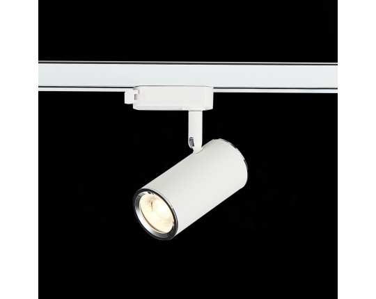 ST301.506.01 Св-к трек. Белый GU10 1*50W  IP20 L104xW54xH111 220V Без ламп