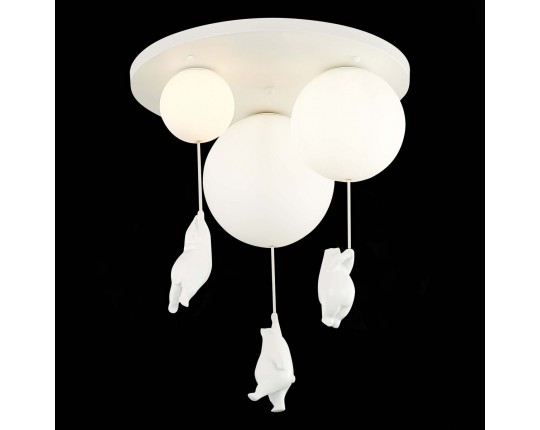 SLE115402-03 Светильник потолочный Белый/Белый E27/G9 3*160W