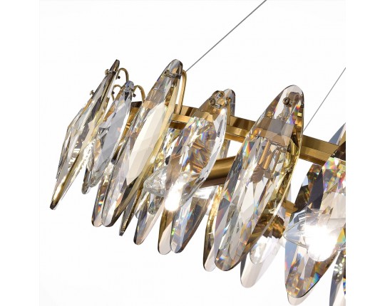 SL1227.303.12 Люстра подвесная ST-Luce Латунь/Прозрачный E14 12*40W