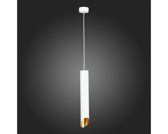 ST152.513.01 Светильник подвесной Белый GU10 1*50W  IP20 D60xH400 220V Без ламп