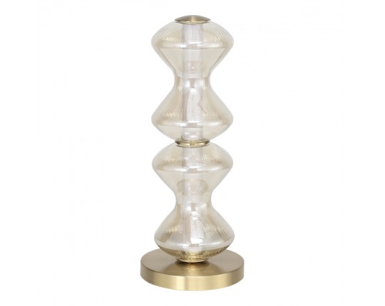 SL6136.214.01 Прикроватная лампа ST-Luce золото/коньячный LED 1*12W 3000K