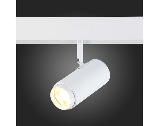 ST357.536.06 Магнитный трековый светильник ZOOM Белый LED 1*6W 3000K 667Lm Ra>90 10-60° IP20 L137xW5