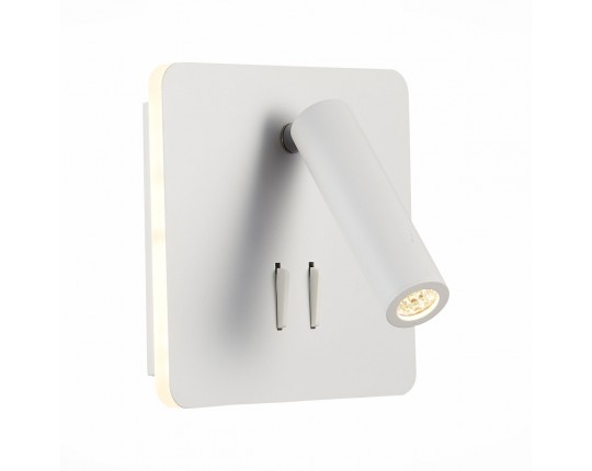 SL1586.531.01 Светильник настенный Белый LED 1*9W 3000K 624Lm Ra>80  IP20 L-xW140xH140 170-240V