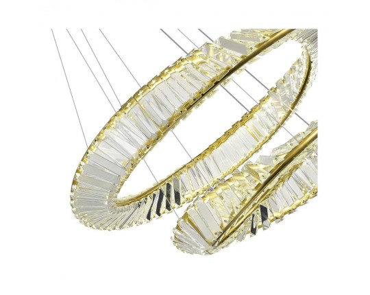 SL6204.301.02 Светильник подвесной ST-Luce Латунь/Прозрачный LED 1*52W 4000K