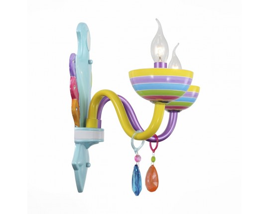 SL672.781.02 Бра ST-Luce Разноцветный/Разноцветный E14 2*40W