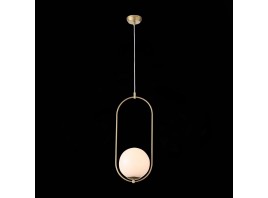 SL1118.203.01 Светильник подвесной ST-Luce Золотистый/Белый E27 1*40W