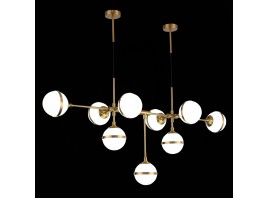 SL1157.303.09 Светильник подвесной ST-Luce Бронза/Белый E14 9*40W