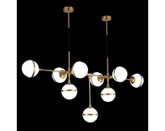 SL1157.303.09 Светильник подвесной ST-Luce Бронза/Белый E14 9*40W