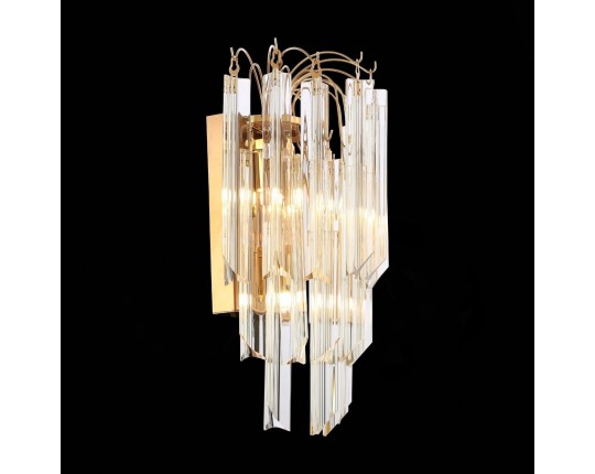 SL386.201.03 Бра ST-Luce Золотистый/Золотистый, Прозрачный G9 3*5W