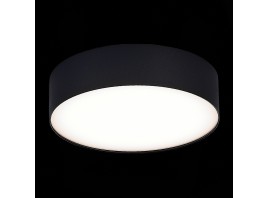 ST606.442.27 Светильник потолочный Черный LED 1*27W 4000K 2 430Lm Ra>90 120° IP20 D220xH55 185-265V