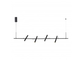 SL6210.403.04 Светильник подвесной ST-Luce Черный/Черный, Золотистый LED 4*3W 3000K