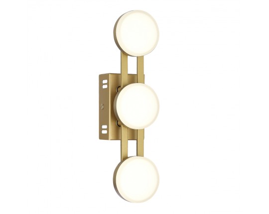 SL6610.201.03 Светильник настенный ST-Luce золотистый/белый LED 1*6W 4000K