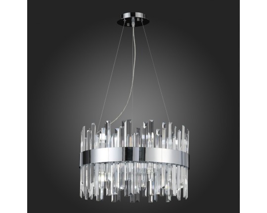 SL1160.103.12 Люстра подвесная ST-Luce Хром/Хром, Прозрачный G9 12*5W