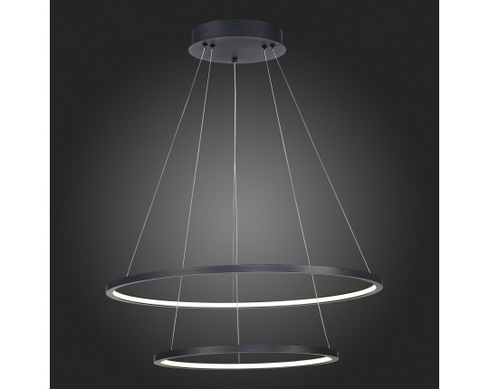 ST603.443.56 Светильник подвесной ST-Luce Черный/Белый LED 1*56W 4000K