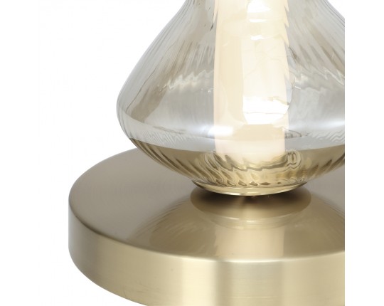 SL6136.214.01 Прикроватная лампа ST-Luce золото/коньячный LED 1*12W 3000K