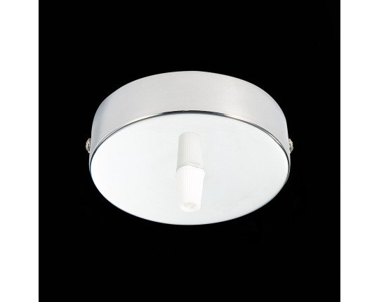 SL001.103.01 Потолочное крепление на одну лампу (круглое) ST-Luce Хром