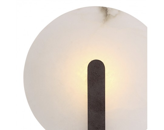 SL1195.701.01 Светильник настенный ST-Luce патинированный металл/алебастр LED 1*5W 3000K