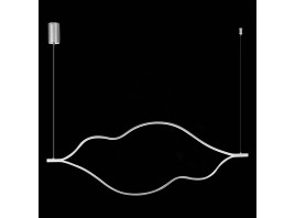 SL6106.103.56 Светильник подвесной ST-Luce Никель/Белый LED 1*56W 4000K