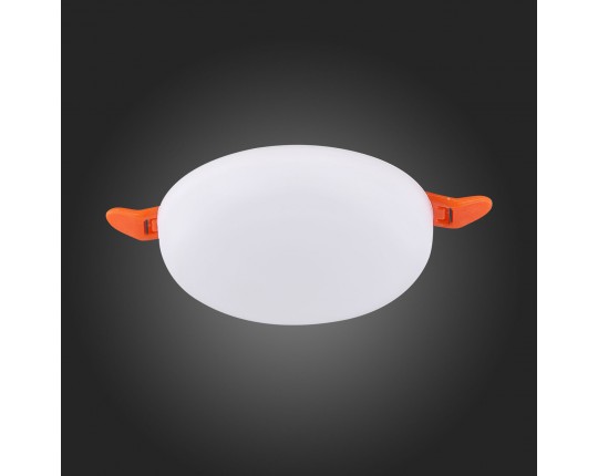 ST700.548.08 Св-к встр. Белый LED 1*8W 4000K 690Lm Ra80 180° IP44 D90xH20 85-265V