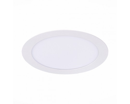 ST209.538.15 Св-к встр. Белый LED 1*15W 3000K 1 020Lm Ra80 110° IP20 D190xH8 90-265V