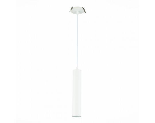 ST151.508.01 Встраиваемый подвесной светильник Белый GU10 1*50W  IP20 D54xH290 220V Без ламп