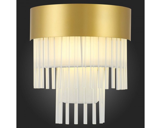 SL1352.201.01 Бра ST-Luce Золотистый/Белый, Прозрачный E14 1*40W