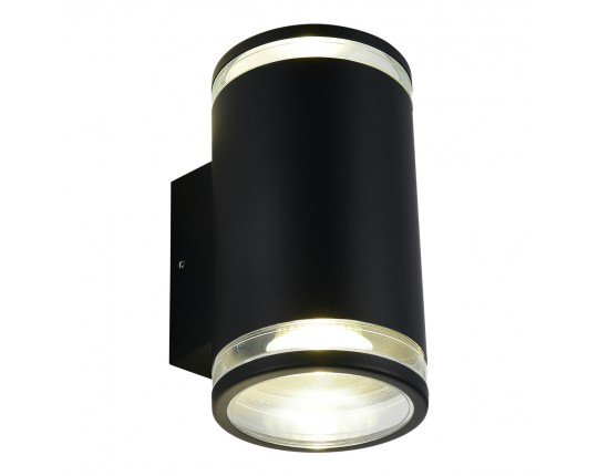 SL9009.401.02 Светильник уличный настенный ST-Luce черный/белый GU10 2*50W