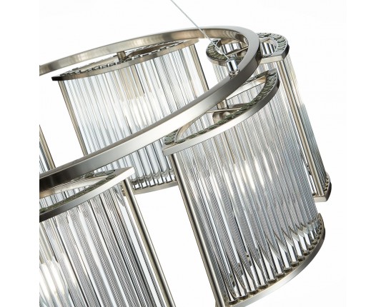 SL1627.103.07 Люстра подвесная ST-Luce Хром/Прозрачный E14 7*40W