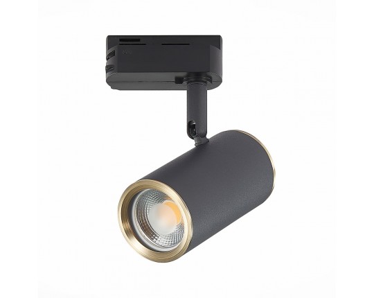ST301.436.01 Св-к трек. Черный GU10 1*50W L104xW54xH111 220V Без ламп