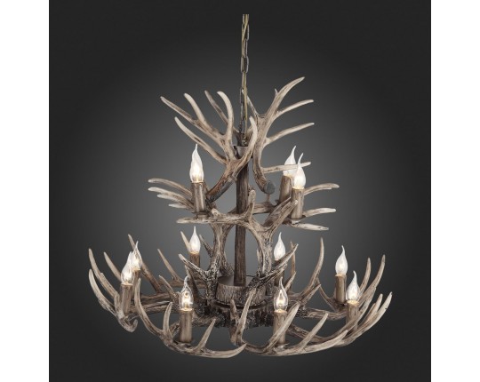 SL154.703.12 Люстра подвесная ST-Luce Серый E14 12*40W