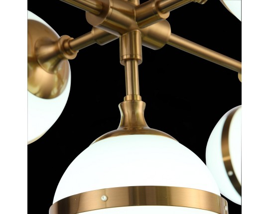 SL1157.303.09 Светильник подвесной ST-Luce Бронза/Белый E14 9*40W