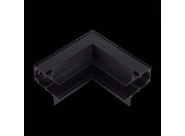 ST007.449.00 Внутренний угол-соединитель для встраиваемого магнитного шинопровода ST-Luce Черный