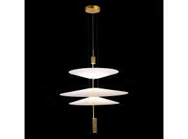 SL6101.223.01 Люстра подвесная ST-Luce Золотистый/Белый LED 1*15W 3000K