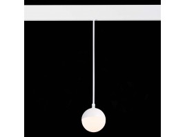 ST358.533.07 Магнитный трековый светильник подвесной Белый LED 1*7W 3000K 520Lm Ra>80 120° IP20 D90x