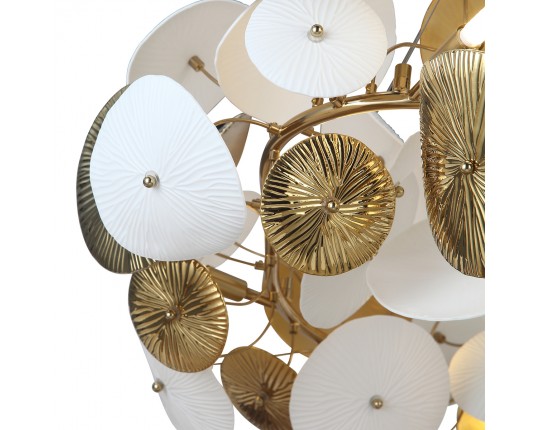 SL1518.303.10 Светильник подвесной ST-Luce Латунь/Белый G9 10*5W 4000K