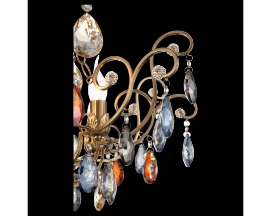 SL421.303.08 Люстра подвесная ST-Luce Бронза/Мульти E14 8*40W