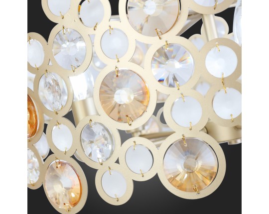 SL1172.203.05 Светильник подвесной ST-Luce Золотистый/Золотистый, Прозрачный E14 5*60W