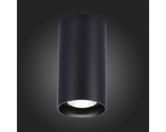 ST157.442.15 Светильник потолочный Черный LED 1*15W 4000K 1 200Lm Ra>90 60° IP44 D75xH140 220-265V