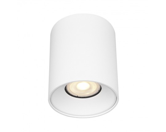 ST167.502.01 Светильник потолочный Белый GU10 1*50W IP20 D80xH95 220V Без ламп