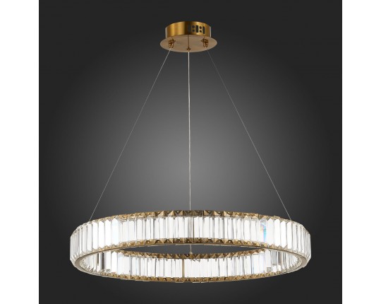 SL1622.363.01 Люстра подвесная ST-Luce Латунь/Прозрачный LED 1*40W 4000K