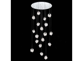 SL1175.103.18 Светильник подвесной ST-Luce Хром/Прозрачный E14 18*40W