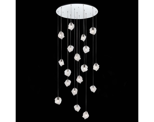 SL1175.103.18 Светильник подвесной ST-Luce Хром/Прозрачный E14 18*40W